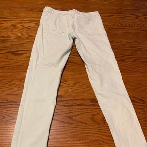 J. Crew pale teal jeans